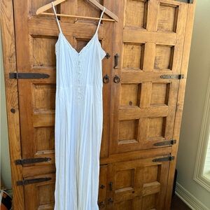 Free People White Lace jumpsuit